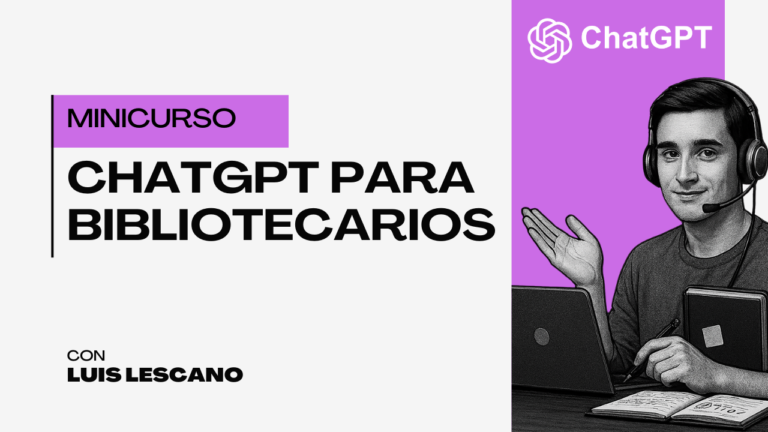 ChatGPT para Bibliotecarios